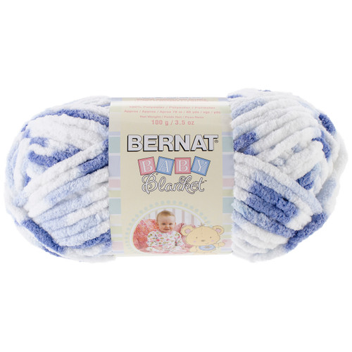 3 Pack - Bernat Baby Blanket Yarn-Little Denim Print - 161103-3116 - 057355379305