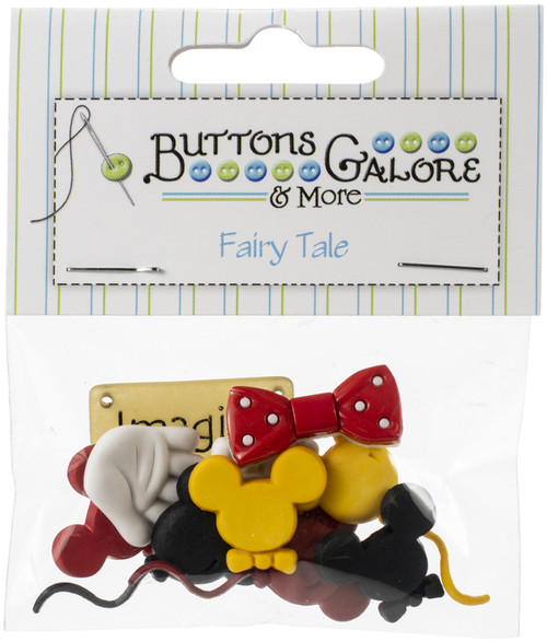 Buttons Galore Button Theme Pack-Mouse Ears BGTP-4308 - 840934061308