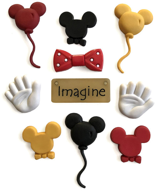 Buttons Galore Button Theme Pack-Mouse Ears - BGTP-4308