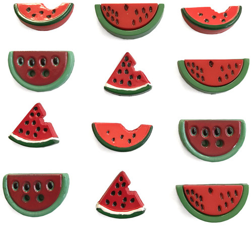 Buttons Galore Button Theme Pack-Watermelon Medley - BGTP-4341 - 840934027649
