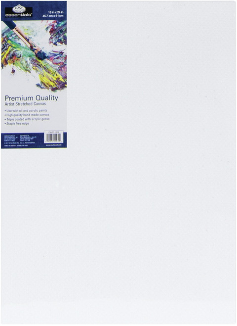 6 Pack essentials(TM) Premium Stretched Canvas-18"X24" -CNV1824 - 090672009340