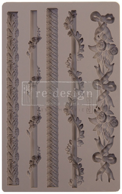 Prima Marketing Re-Design Mould 5"X8"X8mm-Sicilian Borders - 641054