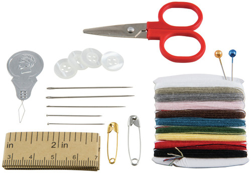 6 Pack - SINGER Travel Sewing Kit 25pcs- - 00267