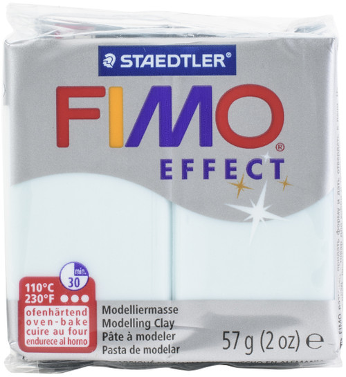Fimo Effect Polymer Clay 2oz-Blue Ice Quartz - EF802-306 - 40078178022054007817802205