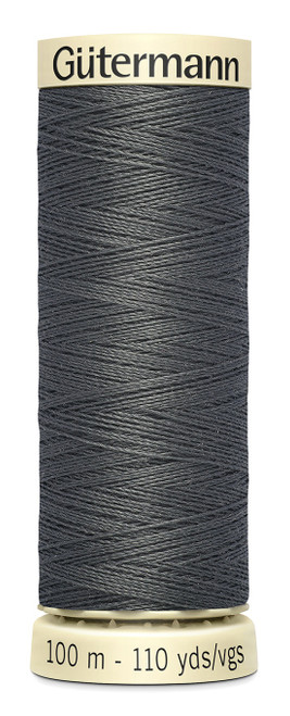 6 Pack - Gutermann Sew-All Thread 110yd-Smoke - 100P-116 - 077780000131