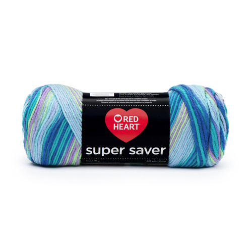 3 Pack - Red Heart Super Saver Yarn-Wildflowers - E300B-3955 - 073650824470