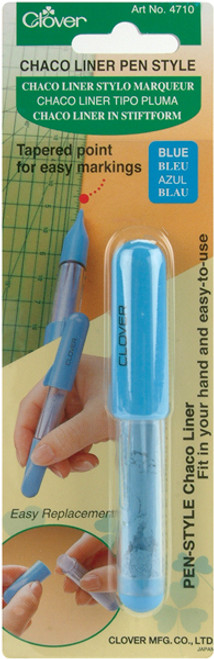 3 Pack - Clover Chaco Liner Pen Style-Blue - 471C-B - 051221515101