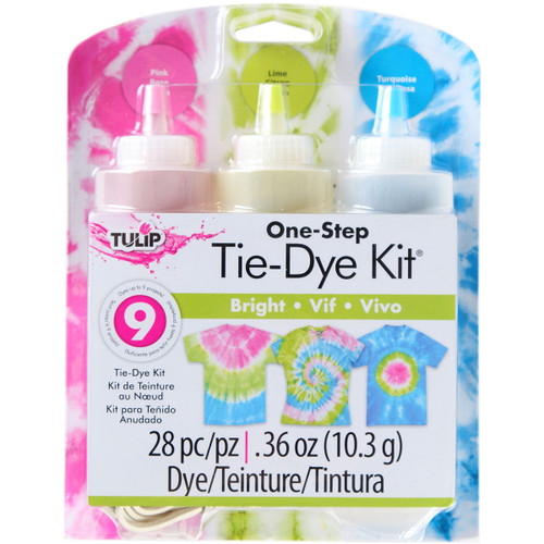 2 Pack Tulip One-Step Tie-Dye Kit-Brights TDKIT-31678 - 017754316783