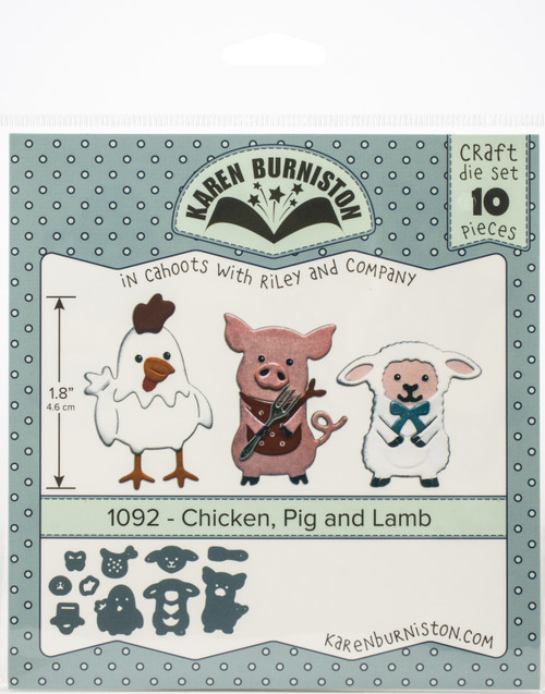 Karen Burniston Dies-Chicken, Pig & Lamb KBR1092 - 084282633064