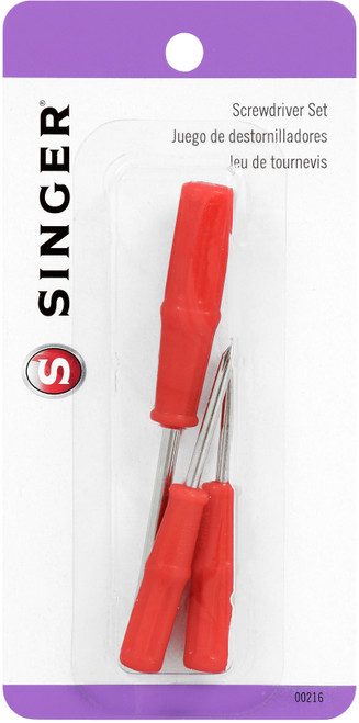 6 Pack - SINGER Screwdriver Set-3/Pkg - 216 - 075691002169
