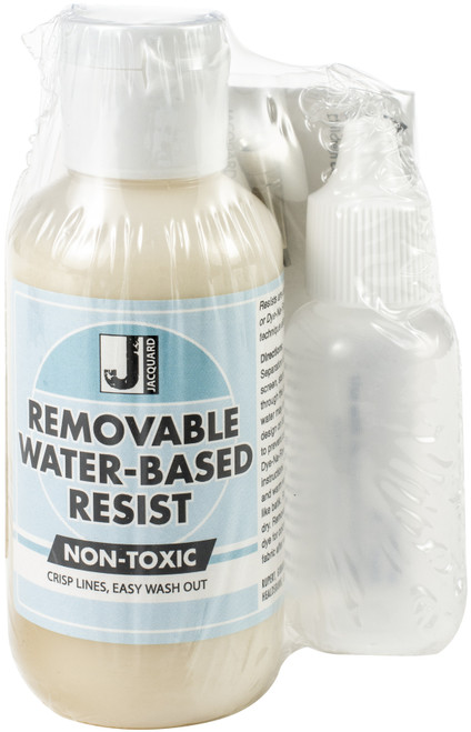 Jacquard Removable Water-Based Resist Set-Clear JAC882S - 743772033349