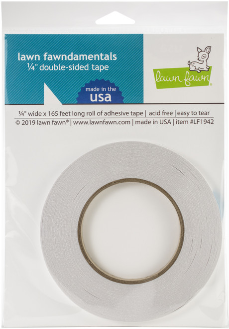 3 Pack Lawn Fawndamentals .25" Double-Sided Tape 165ft-LF1942 - 035292672611