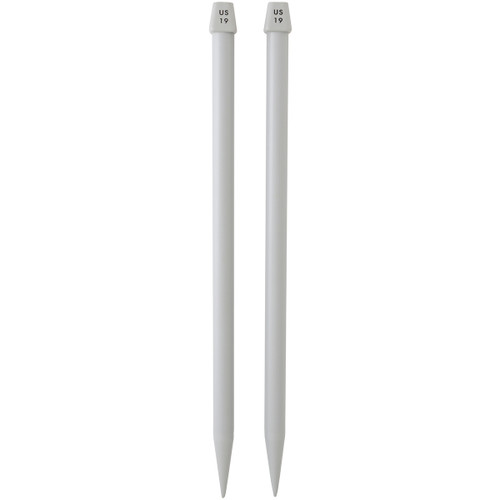 3 Pack - Boye Jumbo Plastic Knitting Needles 14"-Size 19/15mm - 63100019
