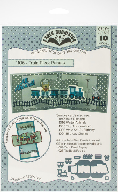 Karen Burniston Dies-Train Pivot Panels - KBR1106 - 084282633200