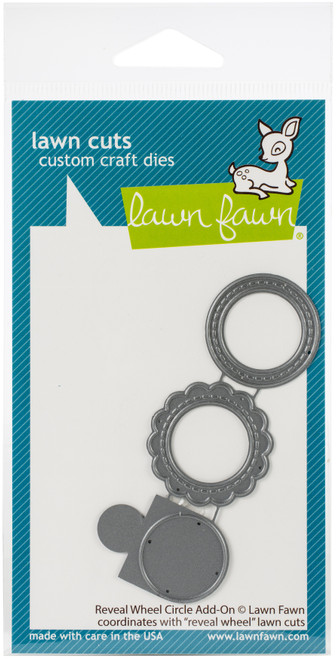 Lawn Cuts Custom Craft Die-Reveal Wheel Circle Add-On LF2050 - 035292673502