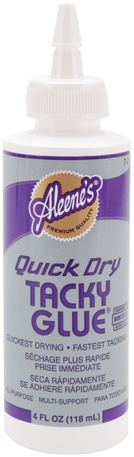 6 Pack - Aleene's Quick Dry Tacky Glue-4oz - 7-2
