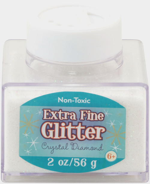 4 Pack - Sulyn Extra Fine Glitter 2oz-Crystal - SUL50860 - 717968508607