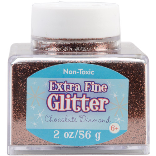 4 Pack - Sulyn Extra Fine Glitter 2oz-Chocolate - SUL2FGL-50870 - 717968508706