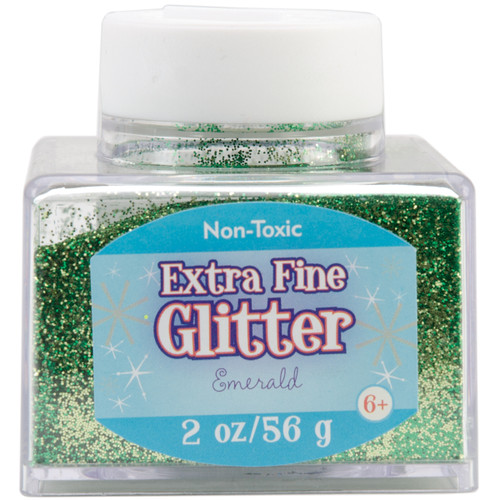 4 Pack - Sulyn Extra Fine Glitter 2oz-Emerald - SUL2FGL-50869 - 717968508690