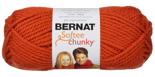 3 Pack - Bernat Softee Chunky Yarn-Pumpkin - 161128-28630 - 057355351554