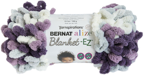 2 Pack Bernat Alize Blanket-EZ Yarn-Thistle 161037-37021 - 057355439139