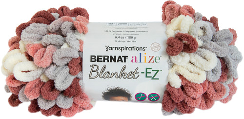 2 Pack - Bernat Alize Blanket-EZ Yarn-Clay - 161037-37022 - 057355439283