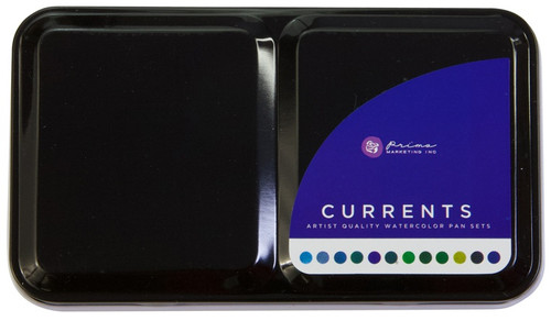 Prima Watercolor Confections Watercolor Pans 12/Pkg-Currents - 642143