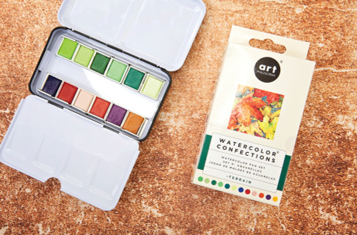 Prima Watercolor Confections Watercolor Pans 12/Pkg-Terrain - 639785 Prima Watercolor Confections Watercolor Pans 12/Pkg-Terrain - 639785