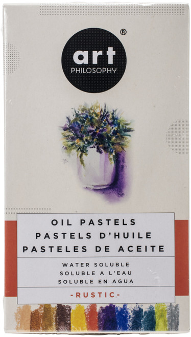 Prima Art Philosophy Water Soluble Oil Pastels 12/Pkg-Rustic 631932 - 655350631932