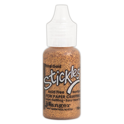 6 Pack - Ranger Stickles Glitter Glue .5oz-Rose Gold - SGG01-39785 - 789541039785