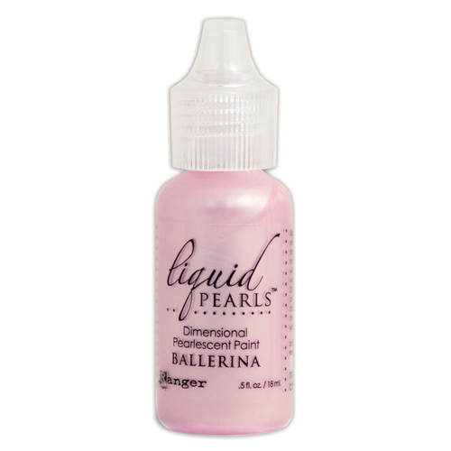 6 Pack - Ranger Liquid Pearls Dimensional Pearlescent Paint .5oz-Ballerina - LPL-44383 - 789541044383