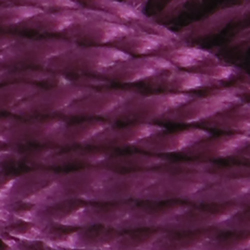 12 Pack - DMC Pearl Cotton Skein Size 5 27.3yd-Very Dark Fuchsia - 115 5-35
