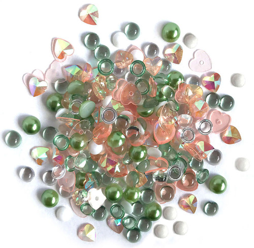 Buttons Galore Sparkletz Embellishment Pack 10g-Cactus - SPK-102