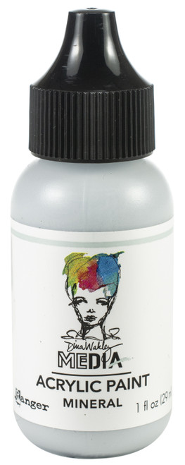 Dina Wakley Media Acrylic Paint 1oz-Mineral - MDQ-65616 - 789541065616 Dina Wakley Media Acrylic Paint 1oz-Mineral - MDQ-65616 - 789541065616