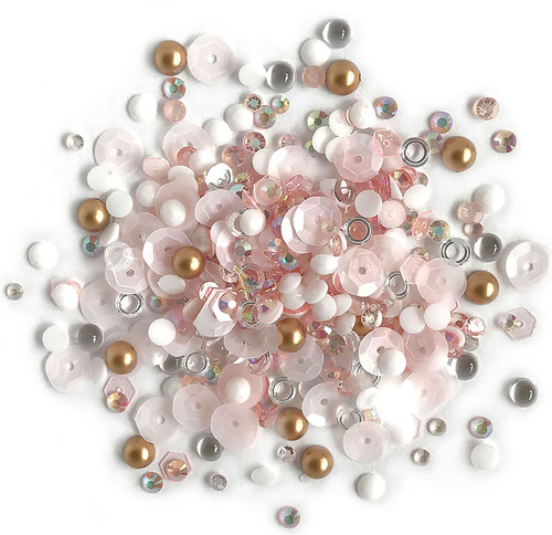 Buttons Galore Sparkletz Embellishment Pack 10g-Coral Coast - SPK-100