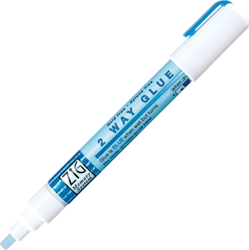 4 Pack - Kuretake ZIG 2-Way Glue Pen-4mm Chisel Tip - MSB15P1P - 4901427992090