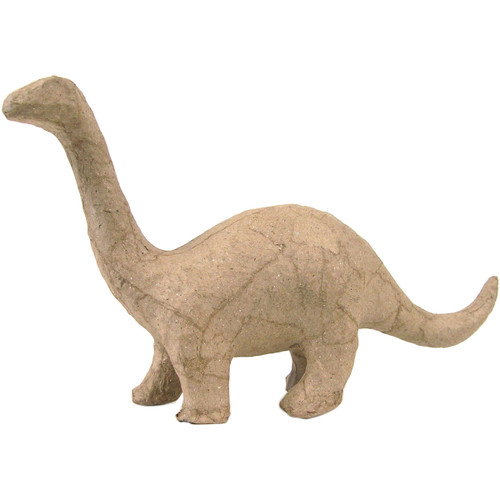 5 Pack Paper-Mache Figurine 4.5"-Brontosaurus -AP-101 - 3760018501018