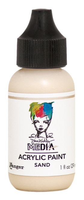 3 Pack Dina Wakley Media Acrylic Paint 1oz-Sand MDQ-65623 - 789541065623