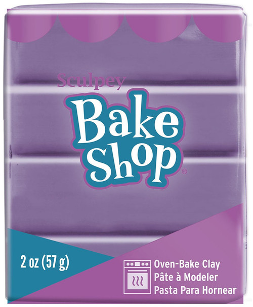 Sculpey Bake Shop Oven-Bake Clay 2oz-Purple - BA02-1830 - 715891183007