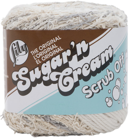 Lily Sugar'n Cream Yarn - Scrub Off-Linen - 102090-90001 - 057355440449