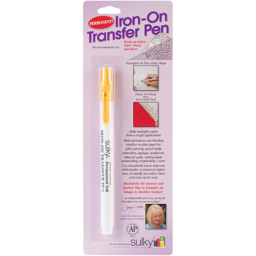2 Pack - Sulky Iron-On Transfer Pen-Yellow - 40000-40042 - 727072400421