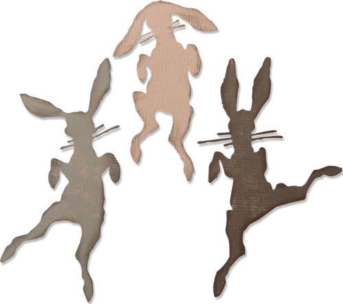 Sizzix Thinlits Dies By Tim Holtz-Bunny Hop 664421