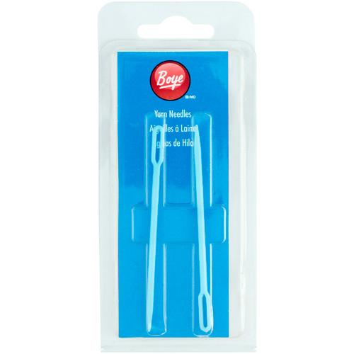6 Pack Boye Plastic Yarn Needles-2/Pkg 7508 - 070659780738
