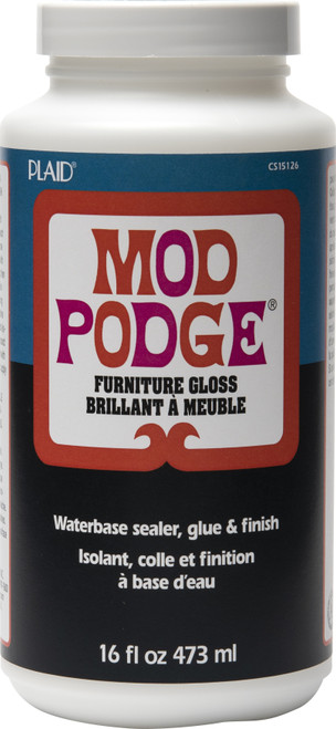 Plaid Mod Podge Furniture Gloss Finish-16oz CS15126 - 028995151262