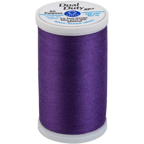 3 Pack - Coats Dual Duty XP General Purpose Thread 500yd-Purple - S930-3690 - 073650847493