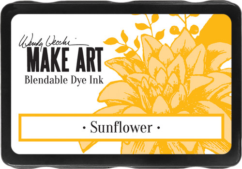 3 Pack Wendy Vecchi Make Art Dye Ink Pads-Sunflower WVD-62653 - 789541062653