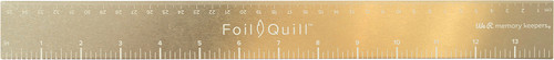 We R Memory Keepers Foil Quill Magnetic RulerWR661111