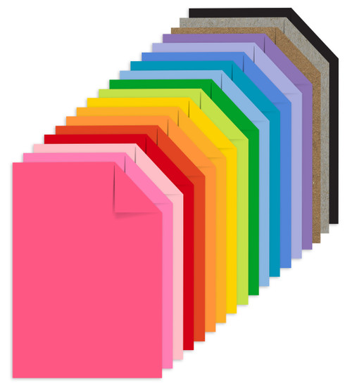 3 Pack - Neenah Astrodesigns Cardstock Pack 4.5"X6.5" 72/Pkg-18 Bold & Vivid Colors - 4641603 3 Pack - Neenah Astrodesigns Cardstock Pack 4.5"X6.5" 72/Pkg-18 Bold & Vivid Colors - 4641603