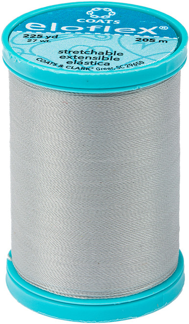 3 Pack - Coats Eloflex Stretch Thread 225yd-Nugrey - S992-0450 - 073650022579