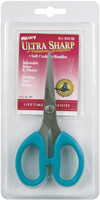 6 Pack Allary Ultra Sharp Soft Cushion Scissors 5.5"289 - 750557002896